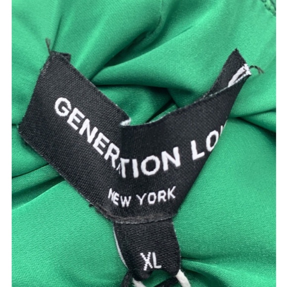 Generation Love green eliza tweed single button blazer NWT sz XL - Picture 4 of 7